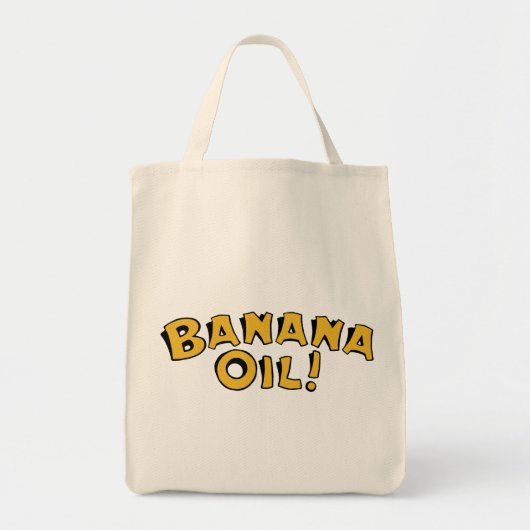 Banaanolie Tote Bag (Voorkant)