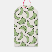 Banaanparade Saliegroene Cadeautags Cadeaulabel (Achterkant)