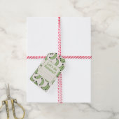 Banaanparade Saliegroene Cadeautags Cadeaulabel (Met Touw)