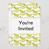 Banaanpatroon. Kaart (Voorkant / Achterkant)