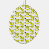 Banaanpatroon. Keramisch Ornament (Rechts)