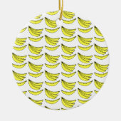 Banaanpatroon. Keramisch Ornament (Voorkant)