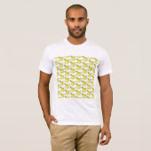 Banaanpatroon. T-shirt (Voorkant volledig)
