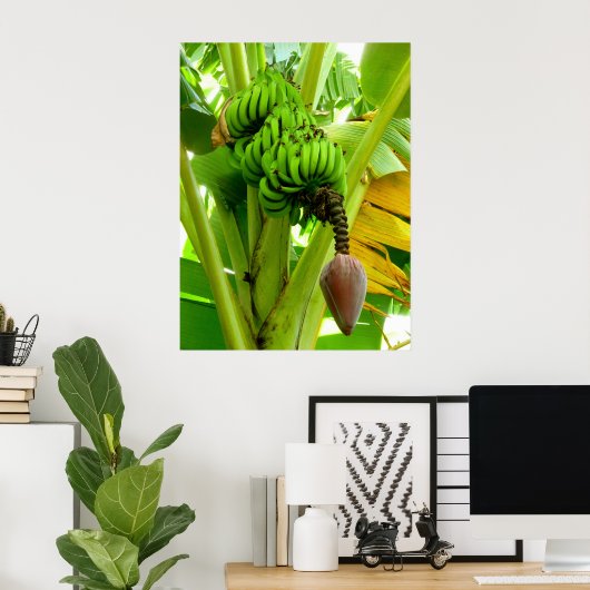 BanaanPlant Poster (Thuiskantoor)