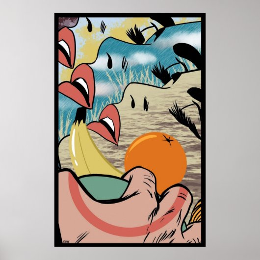 BanaanPop Poster (Voorkant)