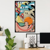 BanaanPop Poster (Thuiskantoor)