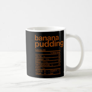 Banaanpudding Voedingsfeiten Grappige Thanksgiving Koffiemok