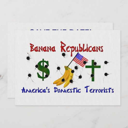 Banaanrepublikeinen Kaart (Voorkant / Achterkant)