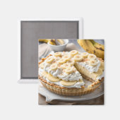 Banaanroomtaart Magneet (Voorkant / Achterkant)