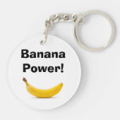 banaansleutelhanger sleutelhanger (Achterkant)