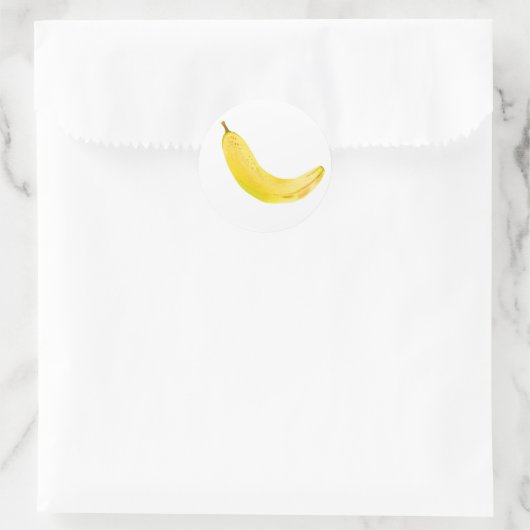 Banaanstekers Ronde Sticker (Tas)