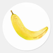 Banaanstekers Ronde Sticker (Voorkant)