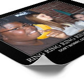 banaantelefoonring poster (Hoek)