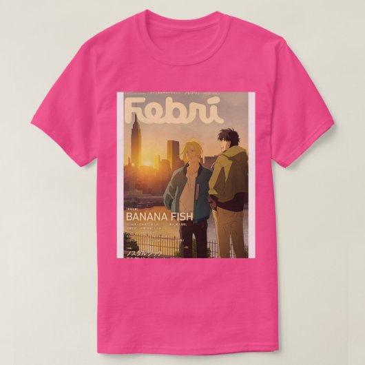 banaanvis 40 t-shirt (Design voorkant)