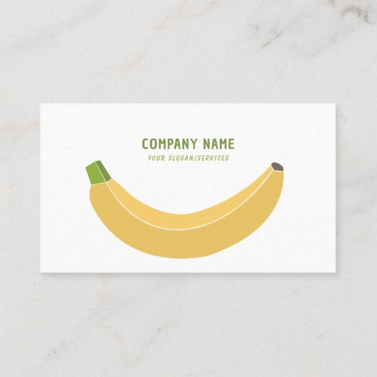 BanaanVisitekaartje Visitekaartje (Achterkant)