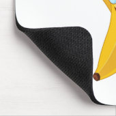 Banan Cartoon Ontwerp Muismat (Hoek)