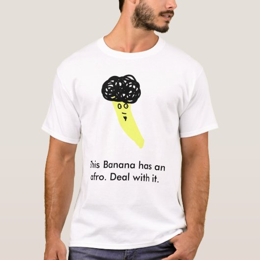 Banana Afro T-shirt (Voorkant)