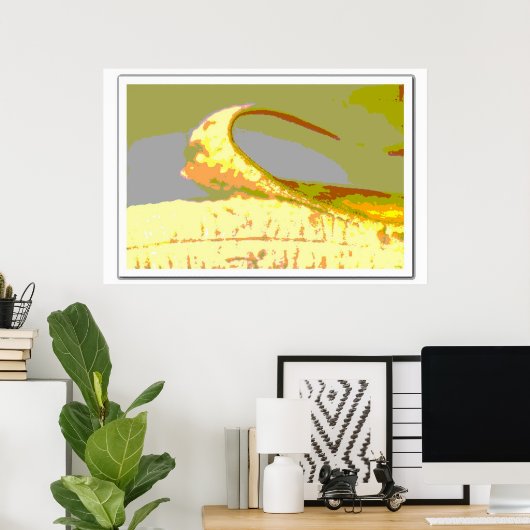 Banana Art Poster (Thuiskantoor)