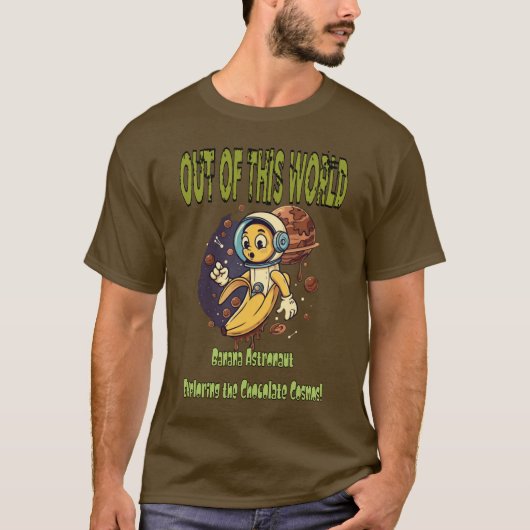 Banana Astronaut T-shirt (Voorkant)