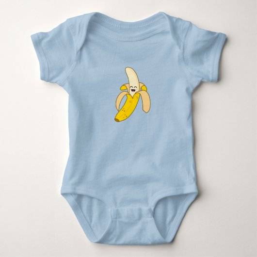 Banana Baby One-Piece Romper (Voorkant)