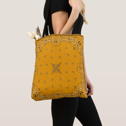Banana Bandana Boho Tote Bag (Dichtbij)