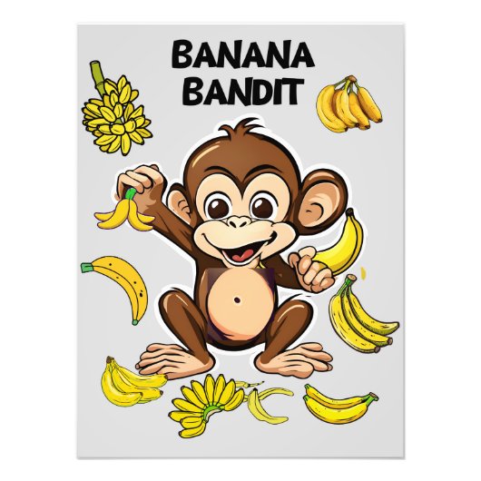 Banana Bandit Foto Afdruk (Voorkant)