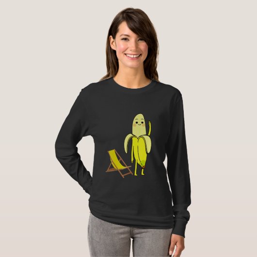 Banana Beach T-shirt (Voorkant volledig)