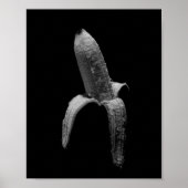 Banana Black en White Poster (Voorkant)