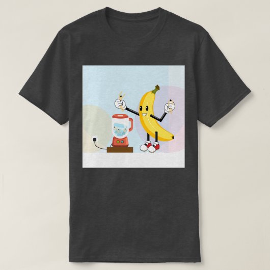 Banana Blending T-shirt (Design voorkant)