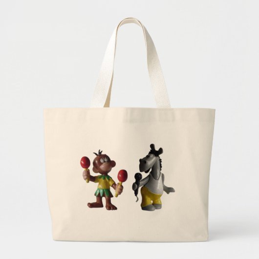 Banana Blues Bag Grote Tote Bag (Voorkant)