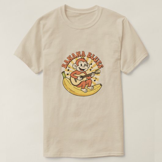 BANANA BLUES T-SHIRT (Design voorkant)
