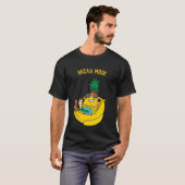 Banana Boat Pineapple Vacay Mode T-shirt (Voorkant volledig)
