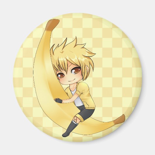 Banana Boy chibi Magneet (Voorkant)