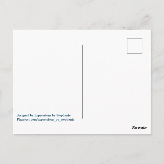 Banana Bread Recipe Briefkaart (Achterkant)