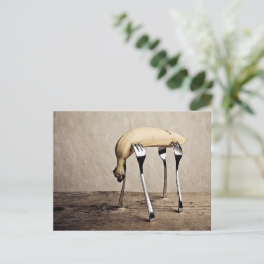 Banana Briefkaart (Staand voorkant)