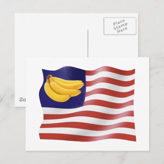 Banana Briefkaart (Voorkant / Achterkant)
