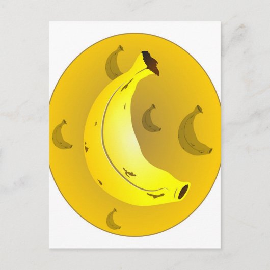 Banana Briefkaart (Voorkant)