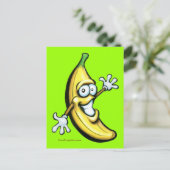 Banana Briefkaart (Staand voorkant)