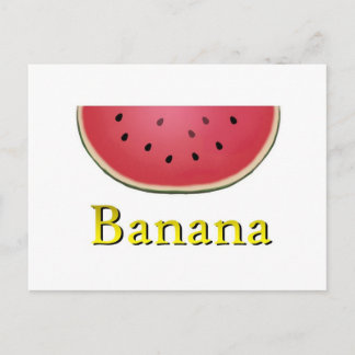 Banana Briefkaart