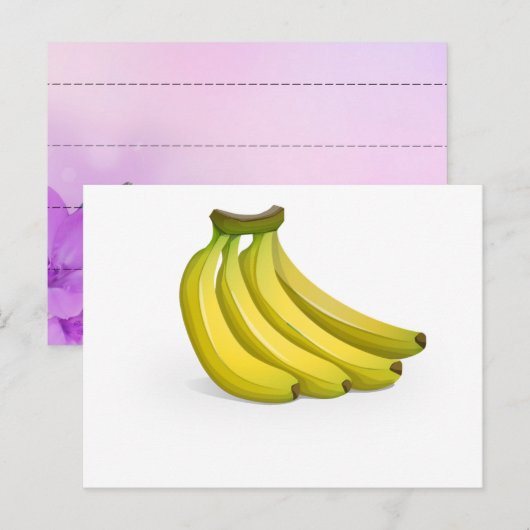 Banana Briefkaart (Voorkant / Achterkant)