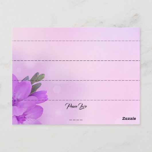 Banana Briefkaart (Achterkant)