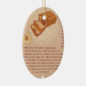 Banana Brood Day - Waarderingsdag Keramisch Ornament (Rechts)