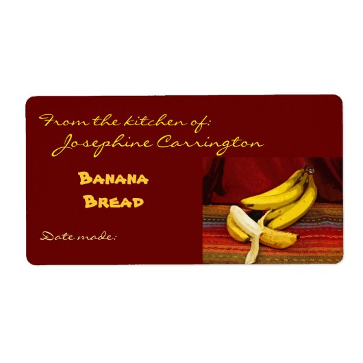 Banana Brood Labels (Voorkant)