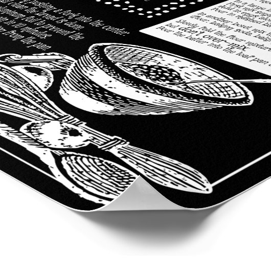 Banana Brood Recipe Poster (Hoek)