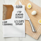 Banana Brood Recipe Theedoek (Quarter Fold)