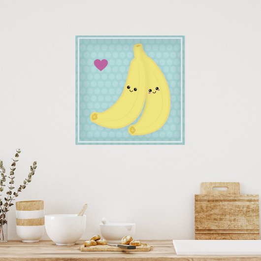 Banana Buddies Poster (Keuken)
