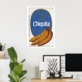 Banana Bunch - Matchbox Print - Aesthetic Wall Art (Thuiskantoor)