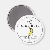 Banana Bungee Jump Magneet (Voorkant / Achterkant)