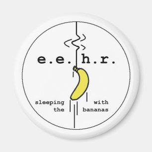 Banana Bungee Jump Magneet