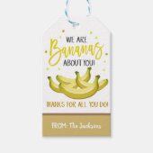 Banana Cadeau Labels Cadeaulabel (Voorkant)